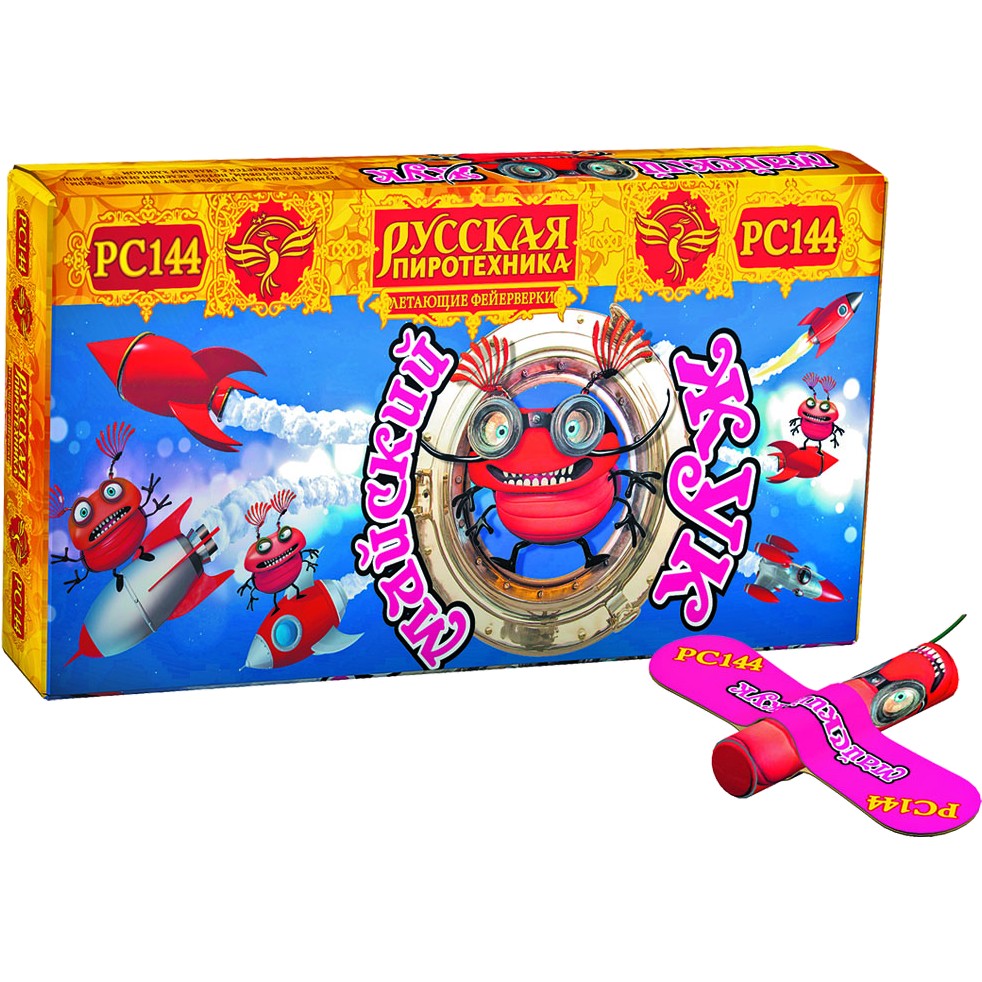 Наземный фейерверк "Майский жук" (6 шт)