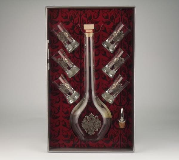 Набор для водки 8 предметов "Zarenwappen"