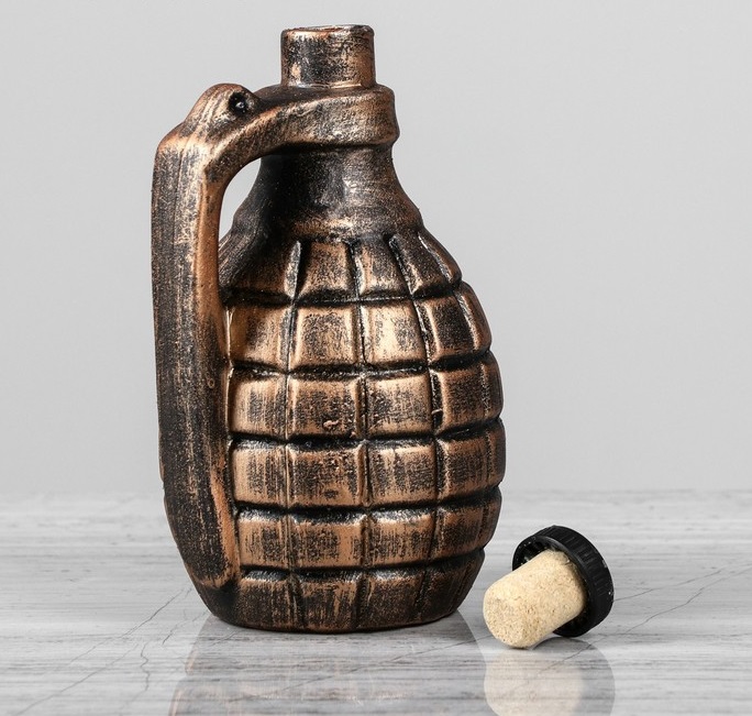 Штоф "Граната" с рюмками