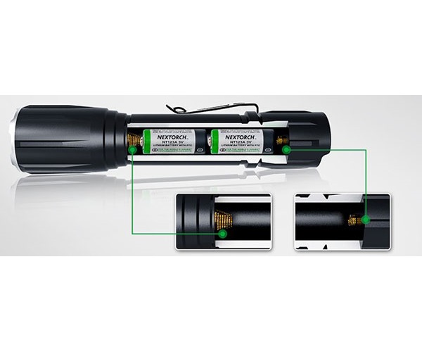 Фонарь тактический TA40 (светодиод, 1040люм, 7реж)