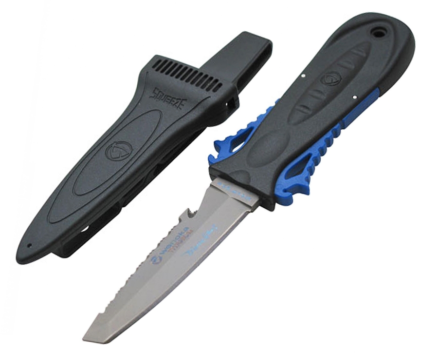 Нож водолазный Squeeze Lock Blunt