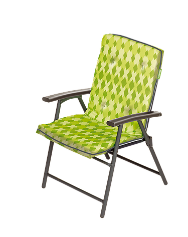 Кресло спинка с наполн. хлопок съемный матрас