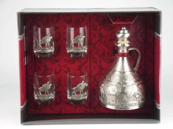 Набор д/водки 5 предметов "Jagd"