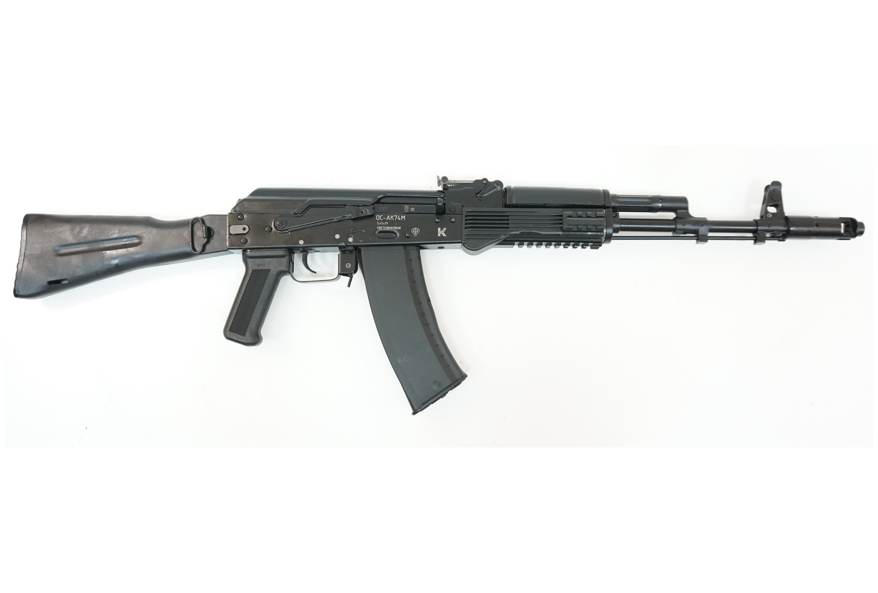 Оружие охолощенное АК74М, к.5,45*39